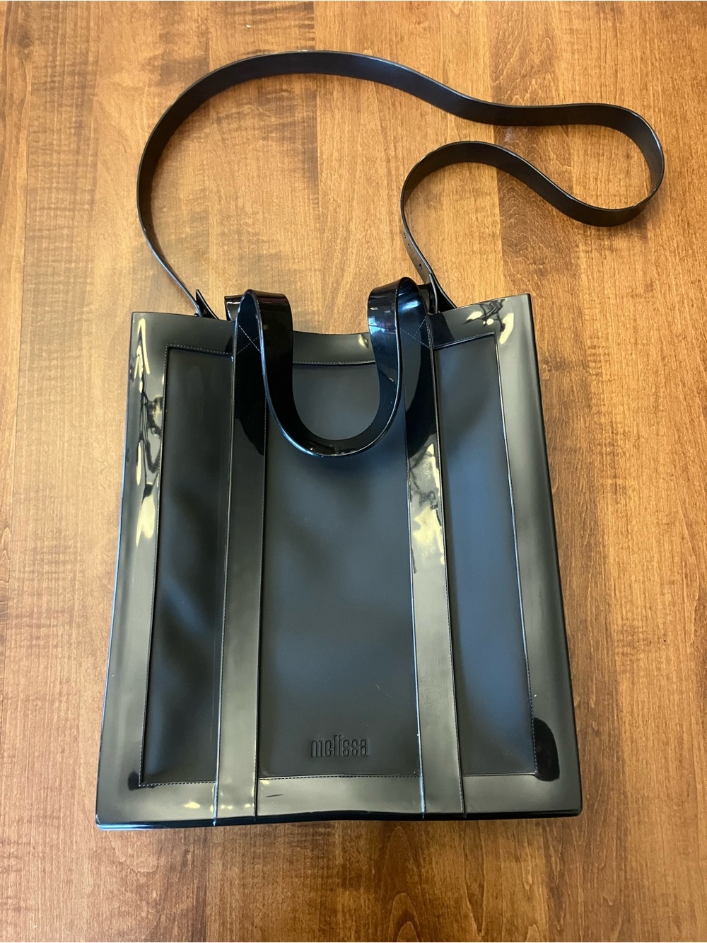 Melissa tote bag opaque black